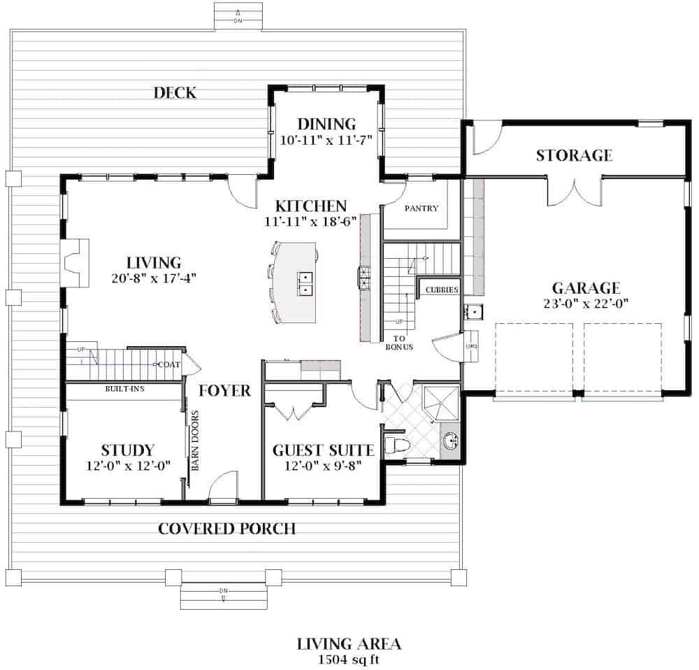 Floor Plan Main Level