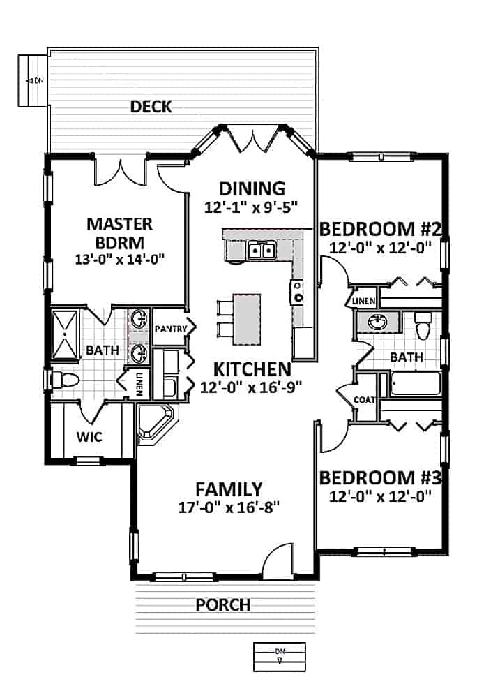 Floor Plan Main Level