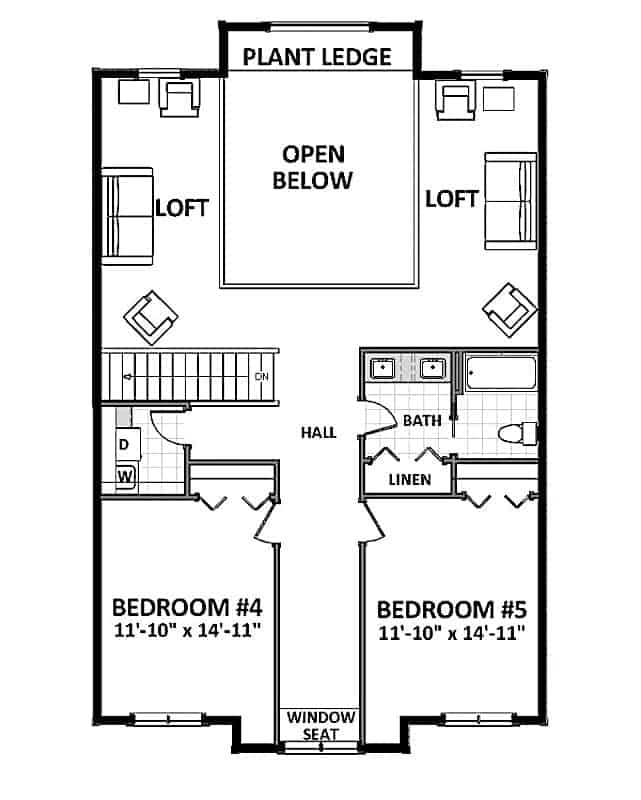 Floor Plan Upper Level