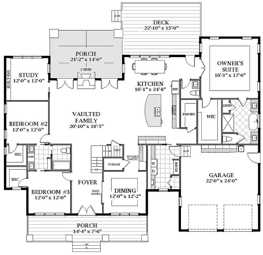 Floor Plan Main Level