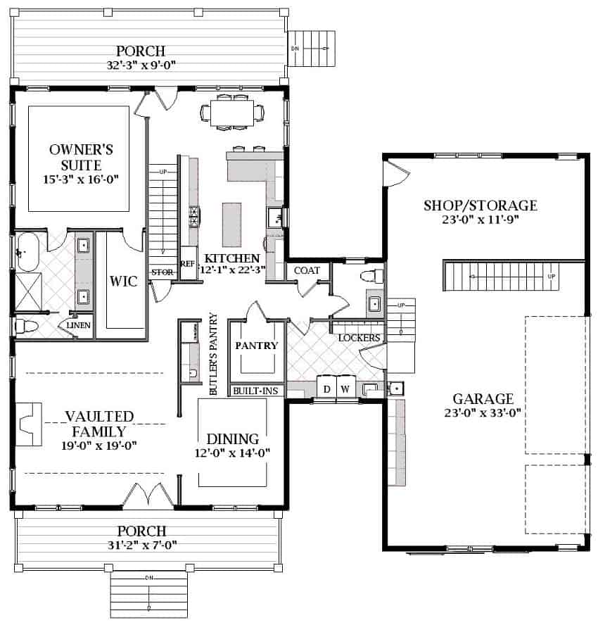 Floor Plan Main Level