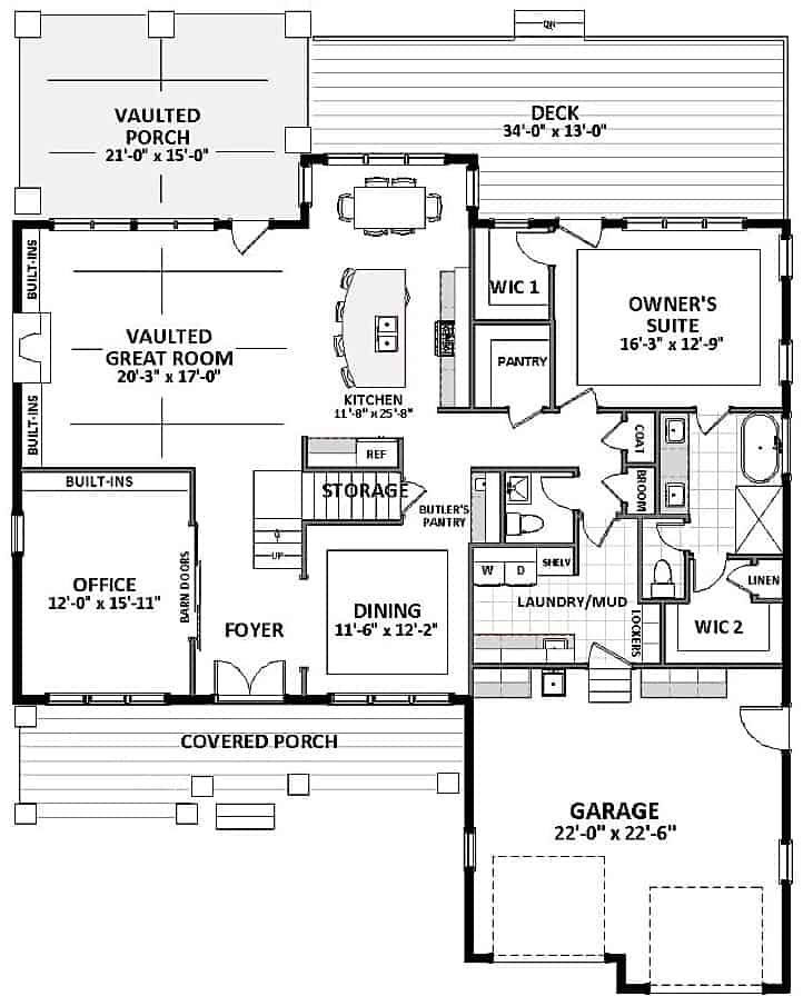 Floor Plan Main Level