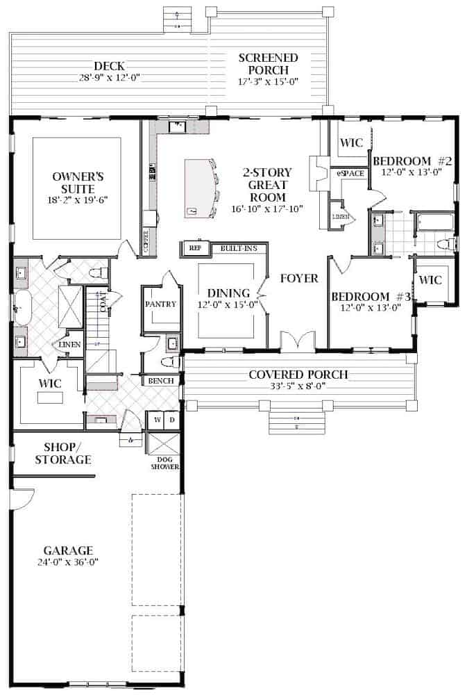 Floor Plan Main Level