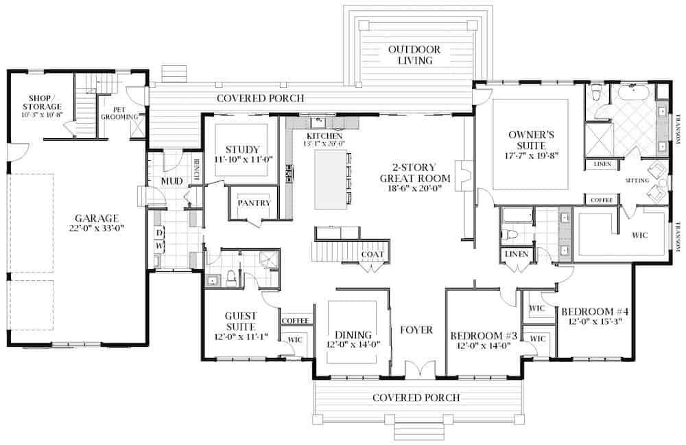 Floor Plan Main Level
