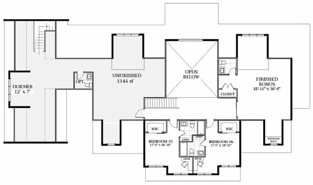 Floor Plan Upper Level