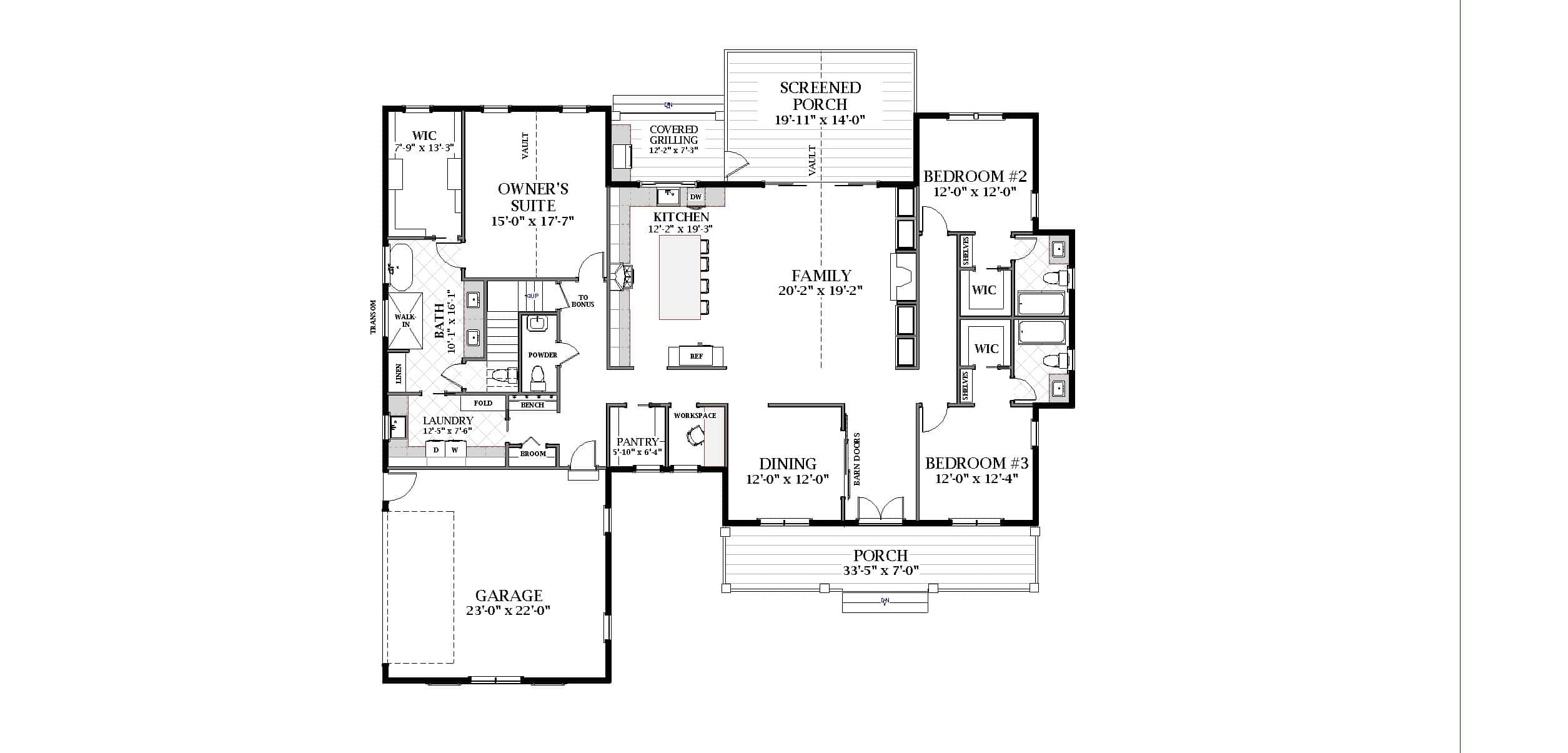Floor Plan First Story