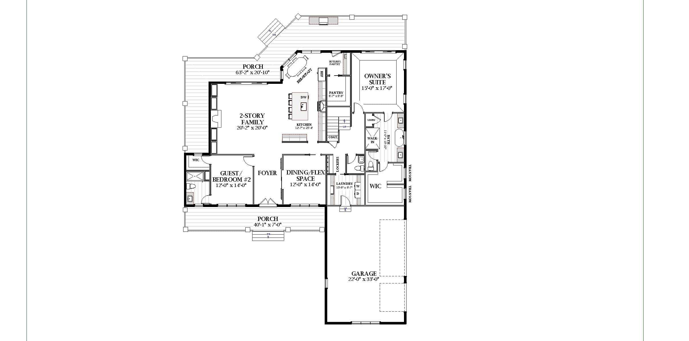 Floor Plan First Story