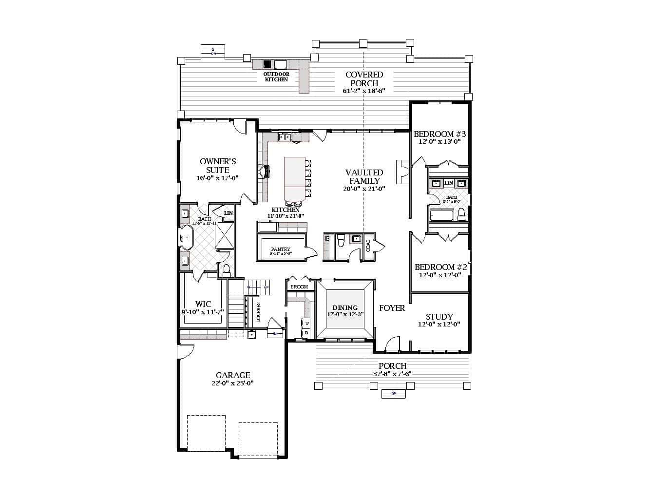 Floor Plan First Story