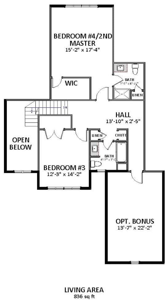 Floor Plan Second Story