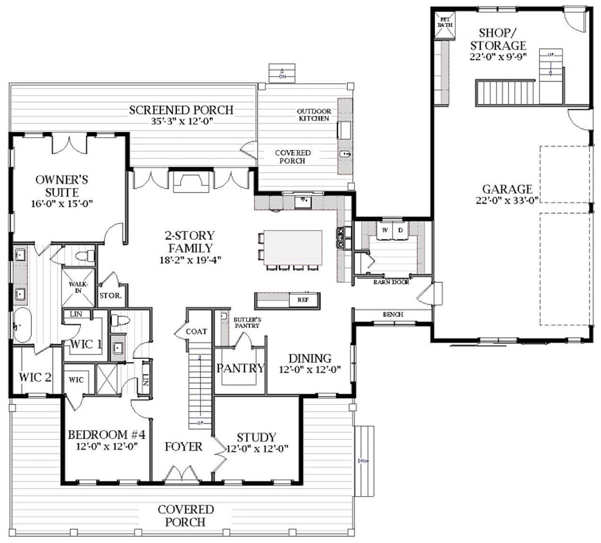 Floor Plan First Story