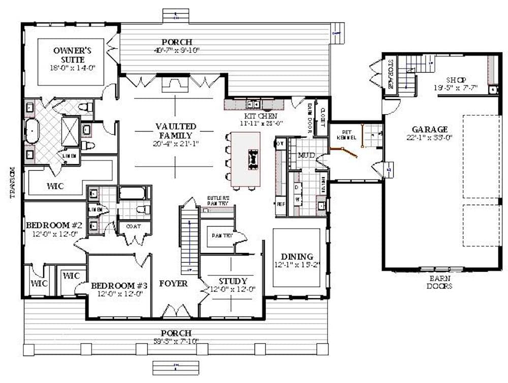 Floor Plan First Story