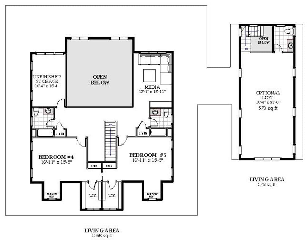 Floor Plan Second Story