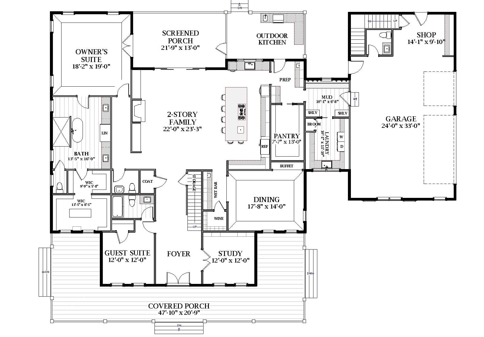 Floor Plan First Story