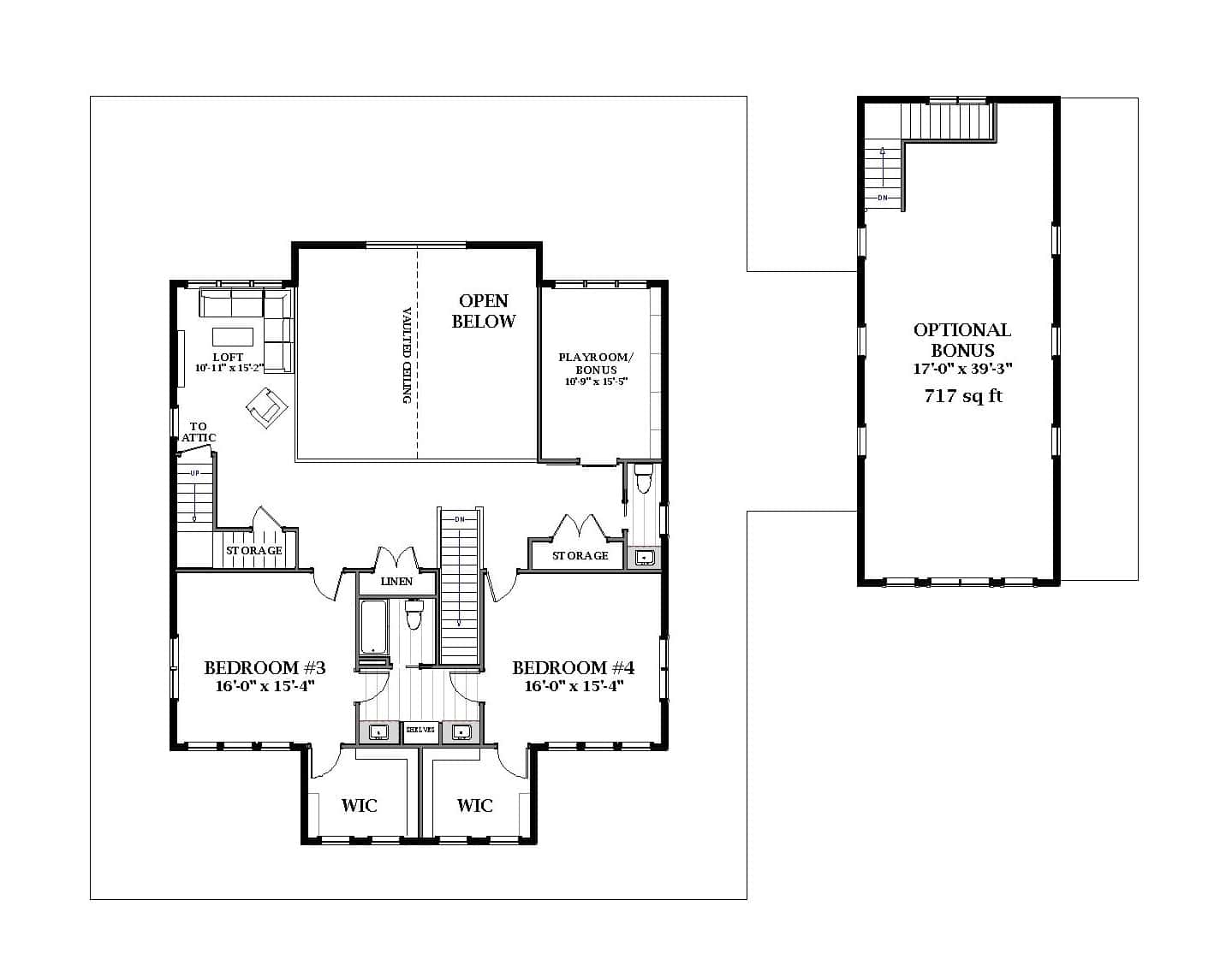 Floor Plan Second Story