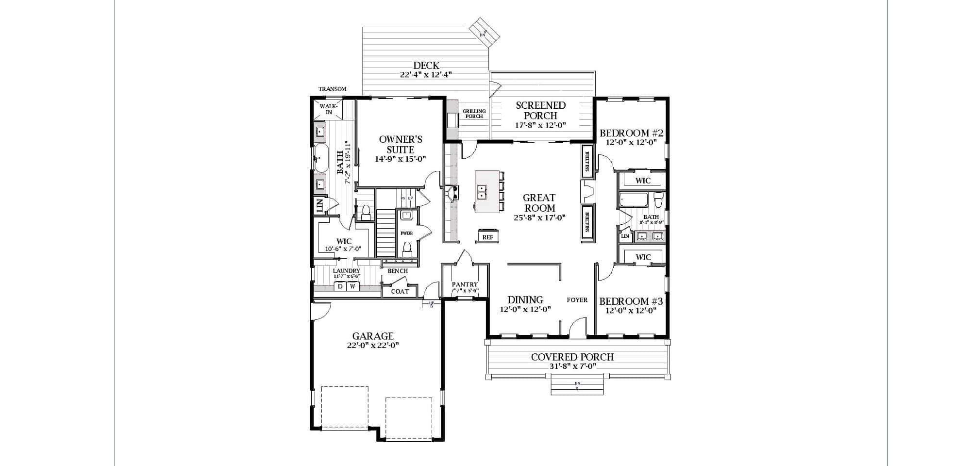 Floor Plan First Story