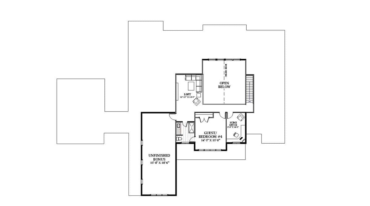 Floor Plan Second Story