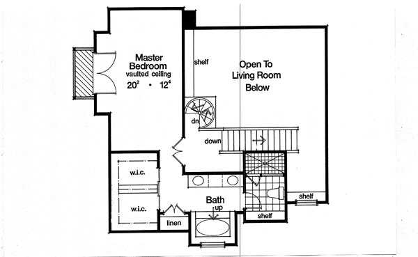 Floor Plan Upper Level