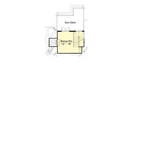 Floor Plan Bonus Room
