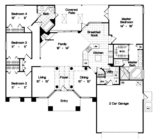 Floor Plan Main Level