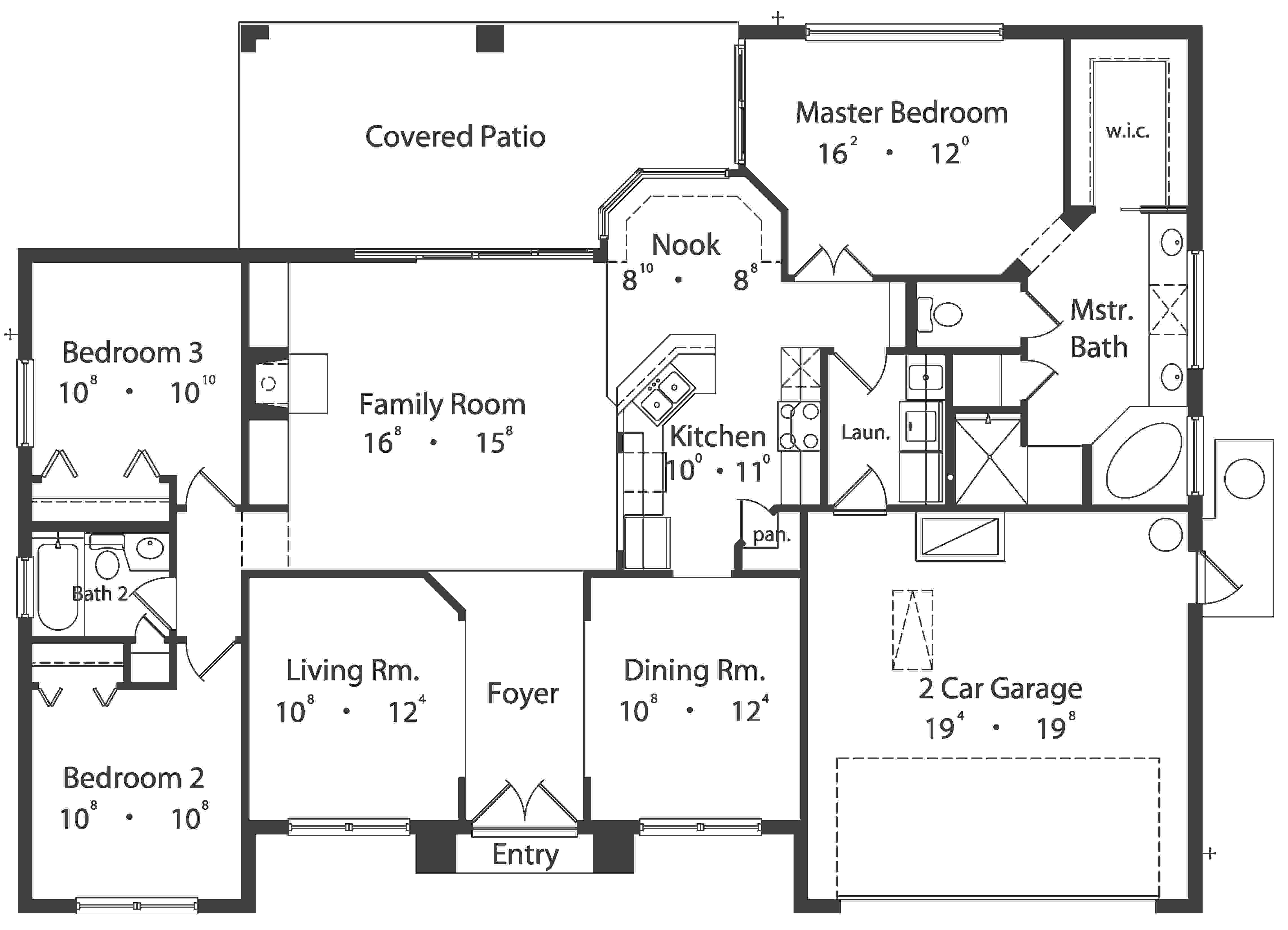 Floor Plan Main Level