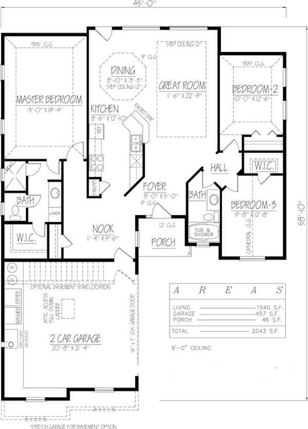 Floor Plan Main Level