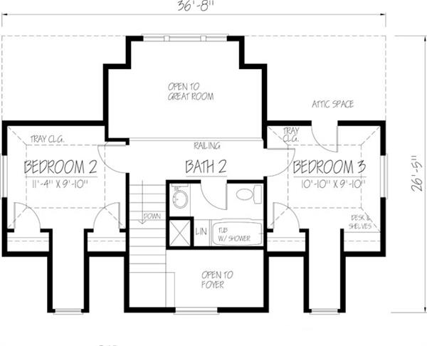 Floor Plan Upper Level