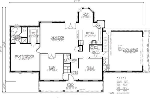 Floor Plan Main Level