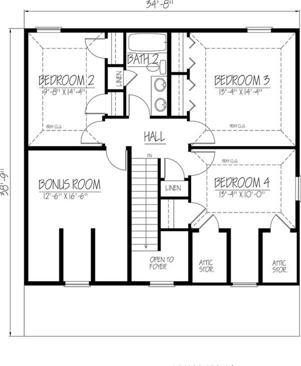 Floor Plan Upper Level