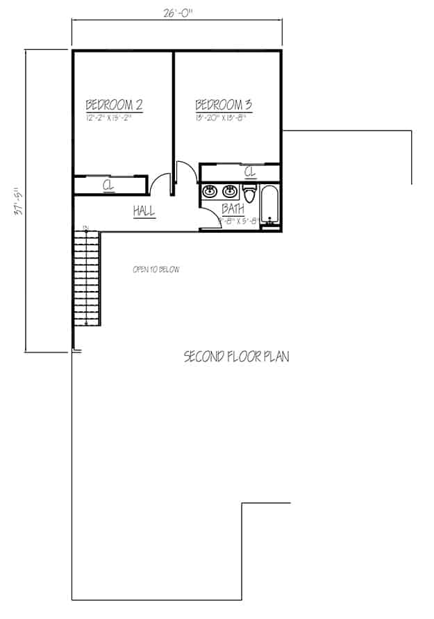 Floor Plan Upper Level