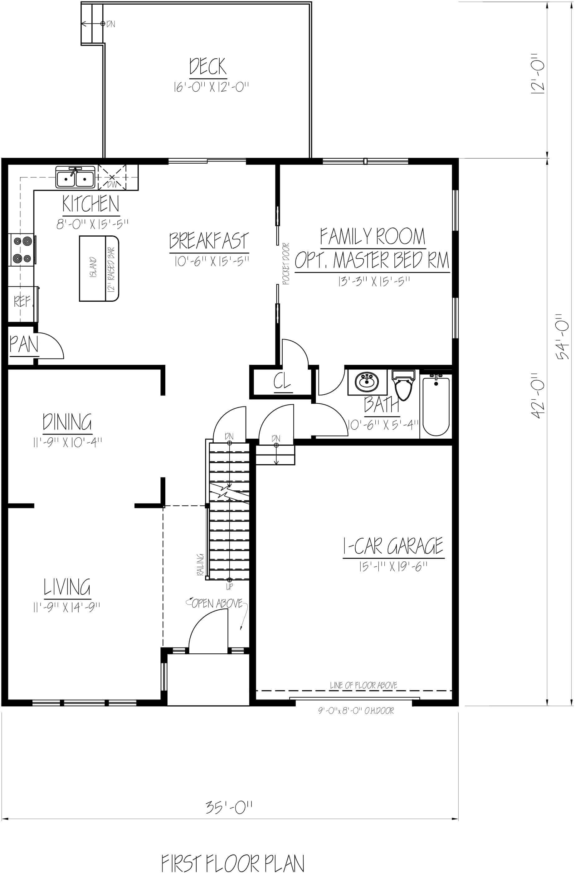 Floor Plan Main Level
