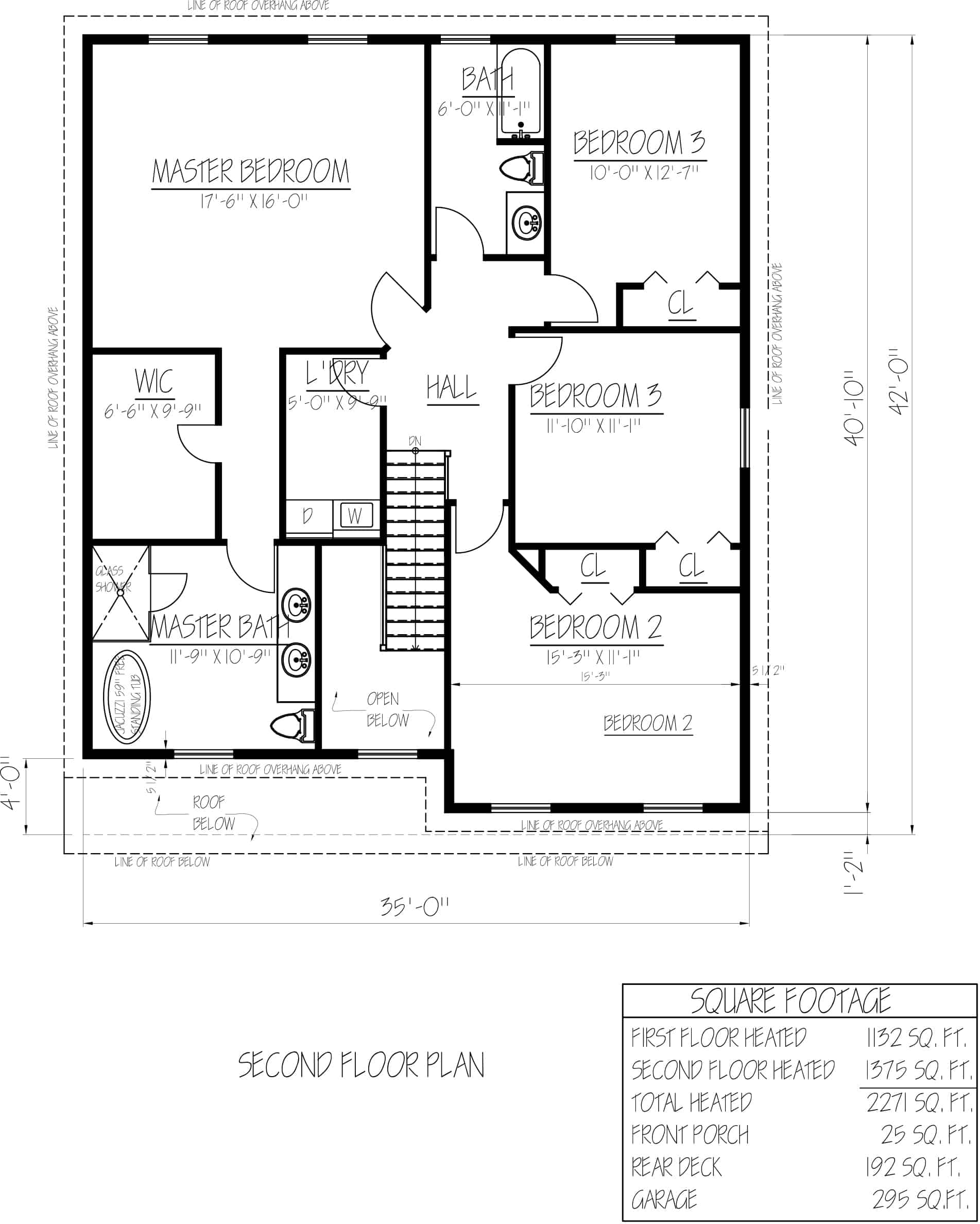 Floor Plan Upper Level