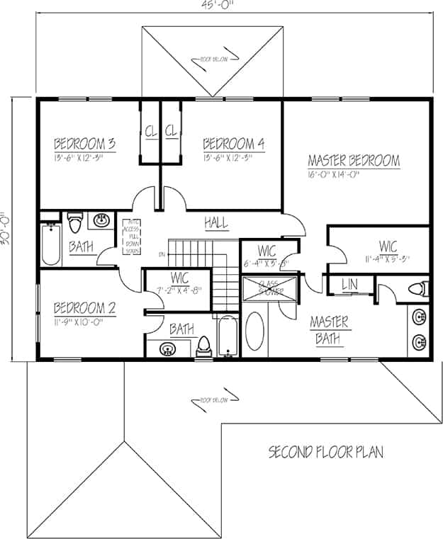 Floor Plan Upper Level