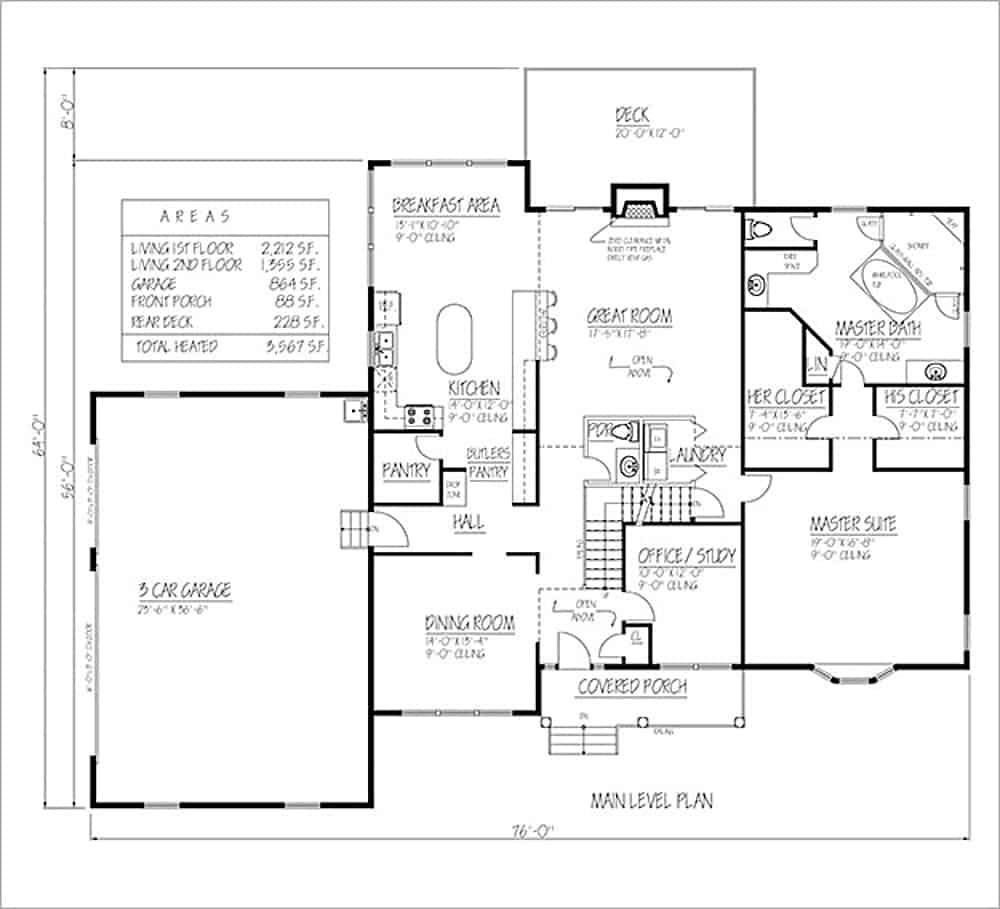 Floor Plan Main Level