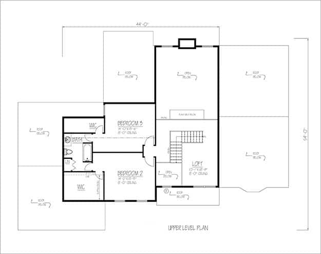 Floor Plan Upper Level