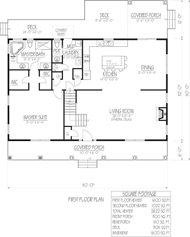 Floor Plan Main Level