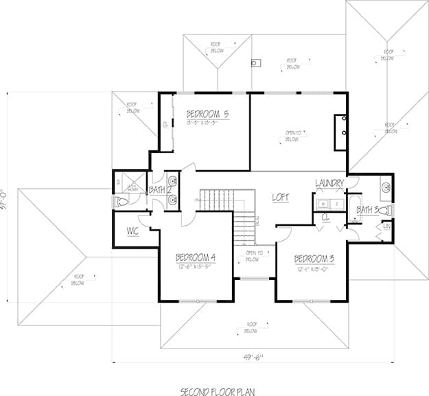 Floor Plan Upper Level