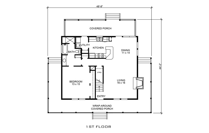 Floor Plan Main Level
