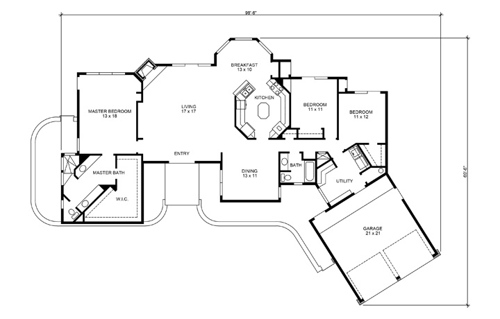 Floor Plan Main Level