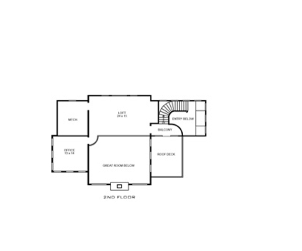 Floor Plan Upper Level