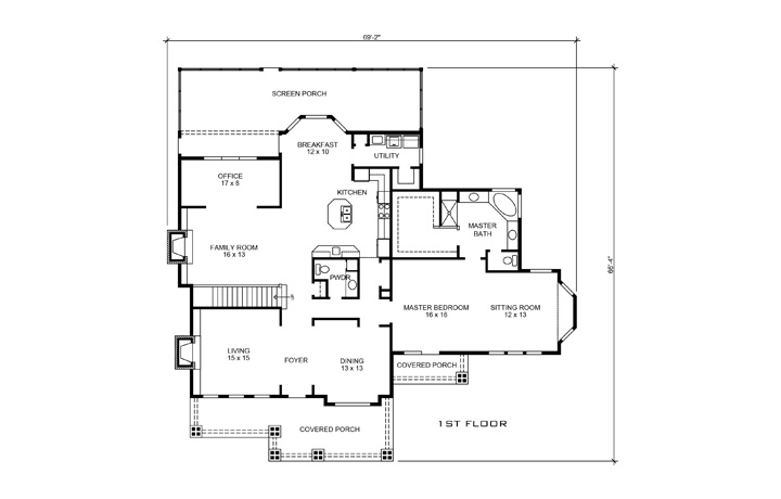 Floor Plan Main Level