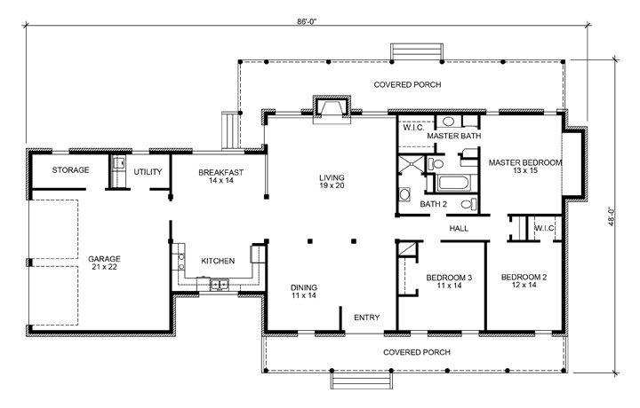 Floor Plan Main Level