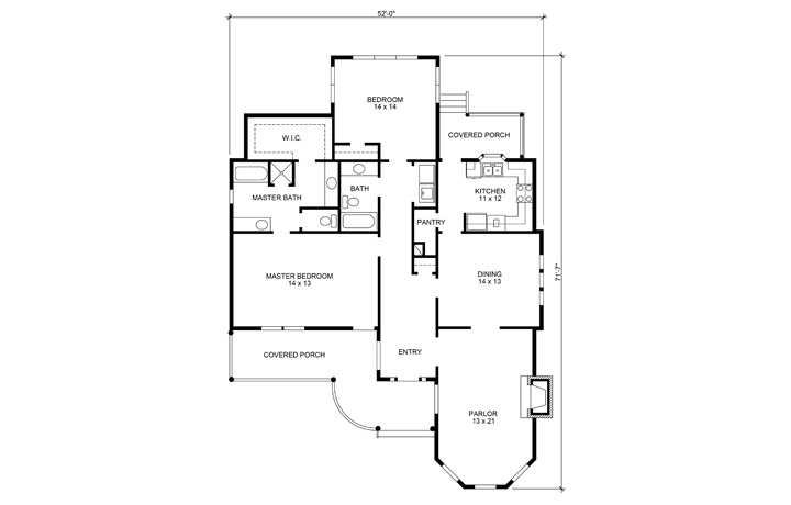 Floor Plan Main Level
