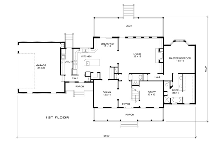 Floor Plan Main Level
