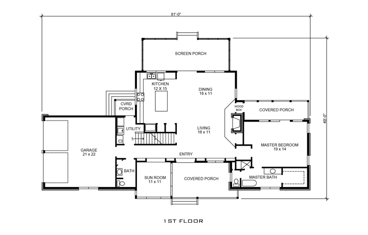 Floor Plan Main Level