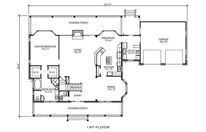 Floor Plan Main Level
