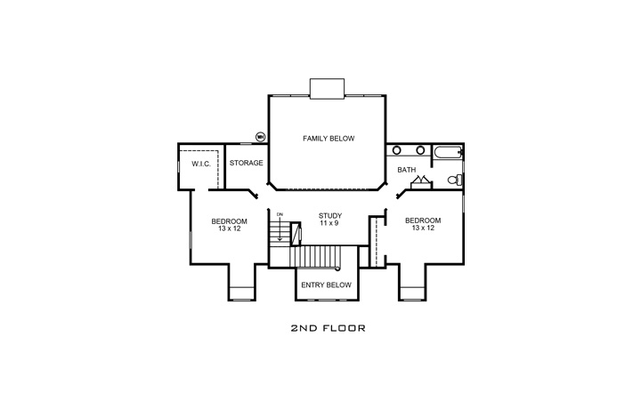 Floor Plan Upper Level