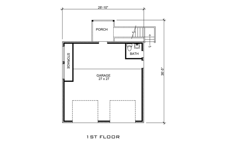 Floor Plan Garage