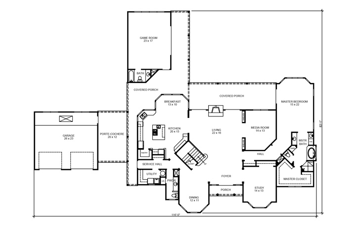 Floor Plan Main Level