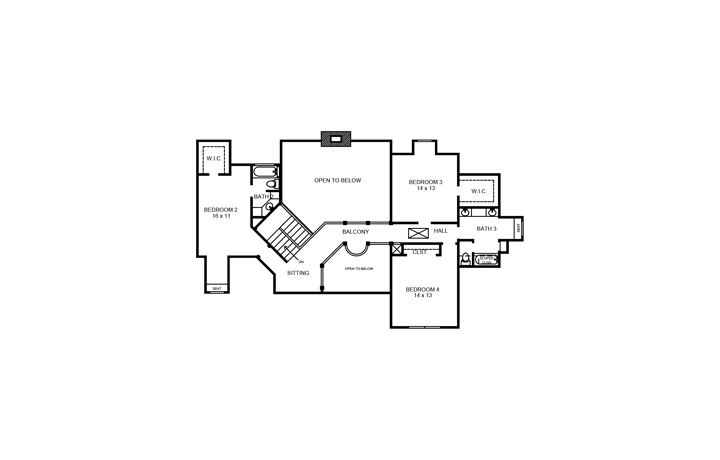 Floor Plan Upper Level