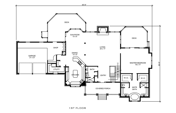 Floor Plan Main Level